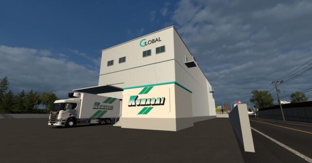 こんにちは！熊谷運輸です🧸🚛

今回は

なんと #ユーロトラックシュミレーター2 で

【熊谷運輸の本社物流センター】を作成✨

かなりリアルです‥

倉庫は冷凍・冷蔵・常温の３温度帯で食品を保管🧊📦💯

色んな要望にお答え可能です🉑

ちなみに、、倉庫は
#京都府京田辺市 (京田辺センター)
#愛知県一宮市 (一宮センター)
にもございます🫣

そしてなんと、、
現在【 #京都府宇治田原町 】にも建設中✨

そちらもお楽しみに✩.*˚

#熊谷運輸

（実物はこちら💁🏻🤫）